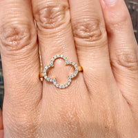 Diamond ring in 14 carat gold