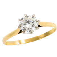 .80 karaat diamanten solitaire ring