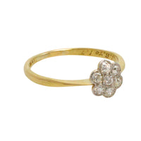 Antique old cut diamond cluster ring-Antique rings-The Antique Ring Shop