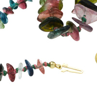 Diverse colored tourmaline collier-colliers-The Antique Ring Shop