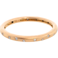 14 carat gold band with diamonds-wedding rings-The Antique Ring Shop