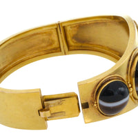 Victorian agate bracelet in 15 carat gold-Bracelets-The Antique Ring Shop