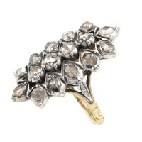 Vintage Dutch rose cut diamond ring
