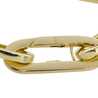 Paper clip bracelet in 14 carat gold