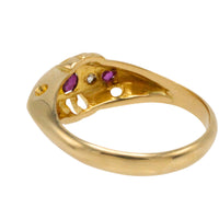 Ruby and diamond ring from 1918