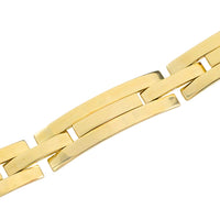 14 carat gold link bracelet
