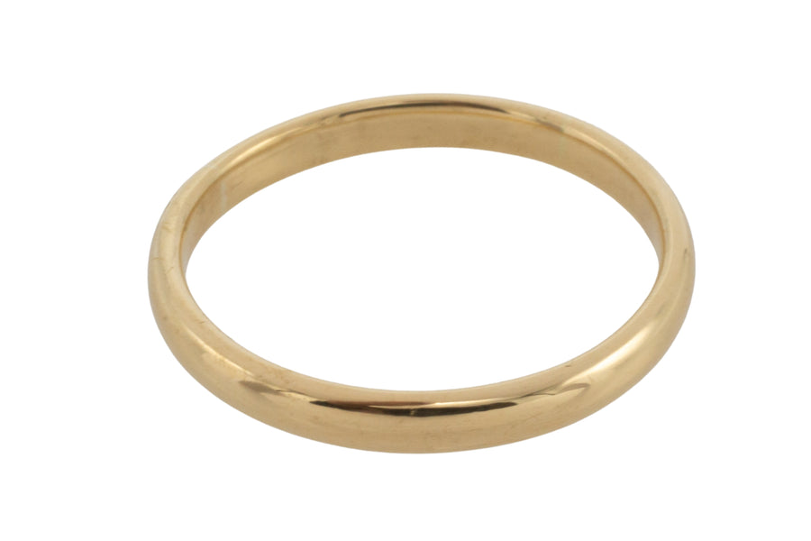 Vintage 18 carat gold wedding band-wedding rings-The Antique Ring Shop