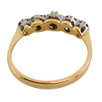 Vintage diamond ring in 14 carat gold-Vintage Rings-The Antique Ring Shop