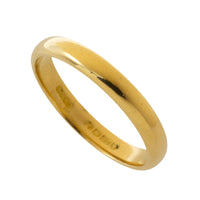 22 carat gold wedding band from 1954-wedding rings-The Antique Ring Shop