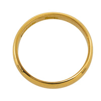 22 carat gold wedding band from 1954-wedding rings-The Antique Ring Shop