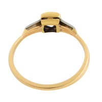 Edwardian old mine cut diamond solitaire ring-Antique rings-The Antique Ring Shop