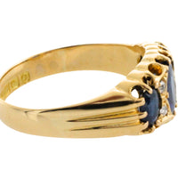 Sapphire and diamond ring from 1913