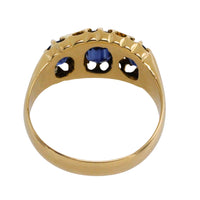 Sapphire and diamond ring from 1913