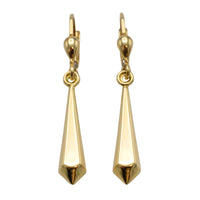 Vintage 14 carat gold pendant earrings