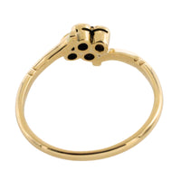 Edwardian four stone old cut diamond ring