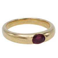 Ruby ring in 14 carat gold