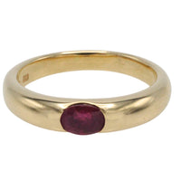 Ruby ring in 14 carat gold