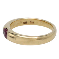 Ruby ring in 14 carat gold