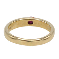 Ruby ring in 14 carat gold