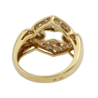 Brilliant cut diamond ring in 18 carat gold