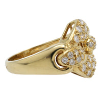 Brilliant cut diamond ring in 18 carat gold