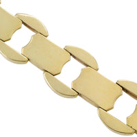 Vintage link bracelet in 14 carat gold-Bracelets-The Antique Ring Shop