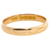 22 carat gold wedding band from 1925