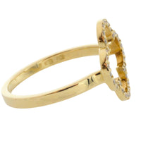 Diamond ring in 14 carat gold