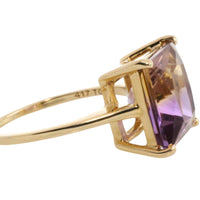 French cut amatrine ring