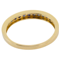 Sapphire half eternity band-Vintage Rings-The Antique Ring Shop