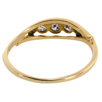 Edwardian five stone old cut diamond ring-Antique rings-The Antique Ring Shop