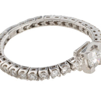 White gold diamond link ring-vintage rings-The Antique Ring Shop