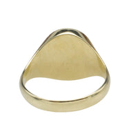 Vintage signet ring with intaglio-gents rings-The Antique Ring Shop
