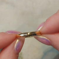 22 carat gold wedding band from 1954