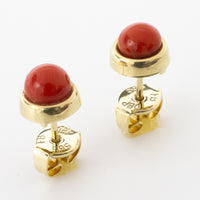 Vintage 14 carat golden struds-Earrings-The Antique Ring Shop