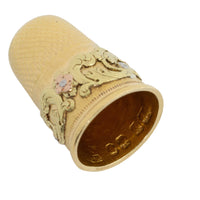 Georgian period 18 carat gold thimble from 1825-The Antique Ring Shop