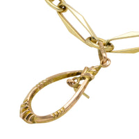 Vintage charm bracelet in 14 carat gold