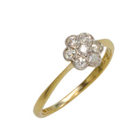 Antique old cut diamond cluster ring-Antique rings-The Antique Ring Shop