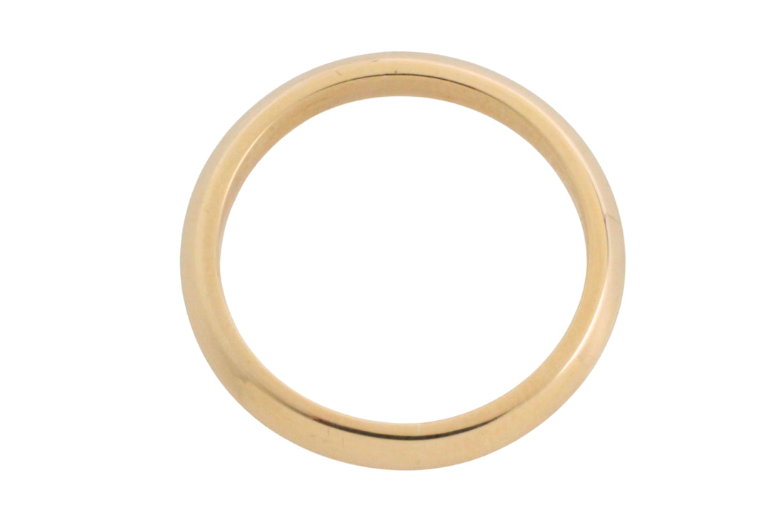 Vintage trouwring van 14 karaat goud