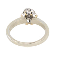 Rose diamond ring in 14 carat gold-Vintage Rings-The Antique Ring Shop