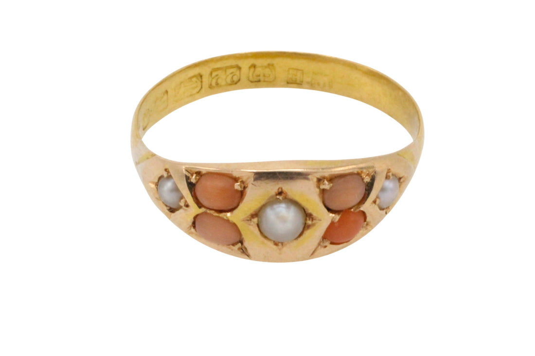 Victorian 22 carat gold ring