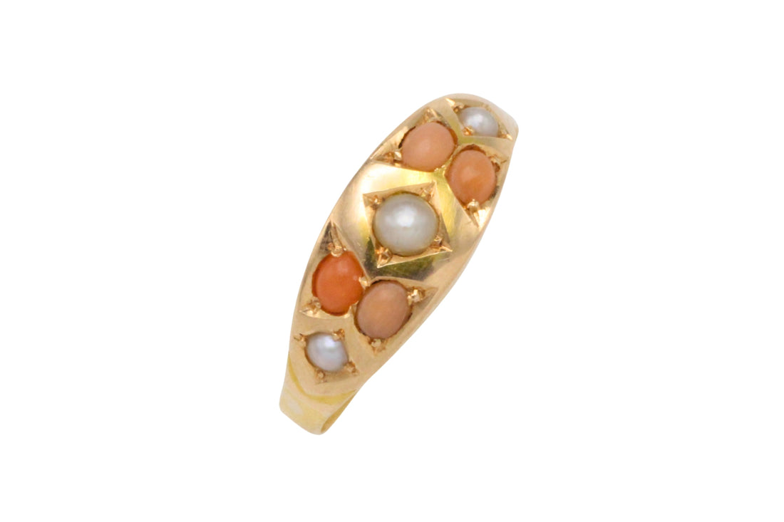 Victorian 22 carat gold ring