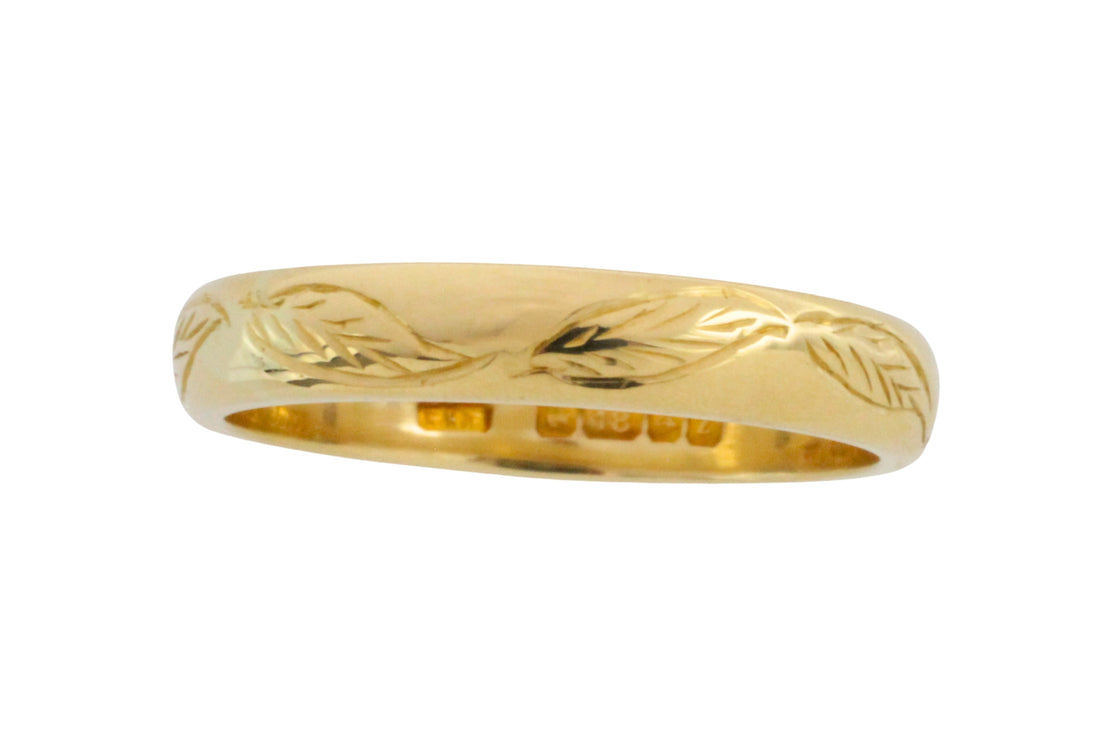 Wedding band with motif from 1924