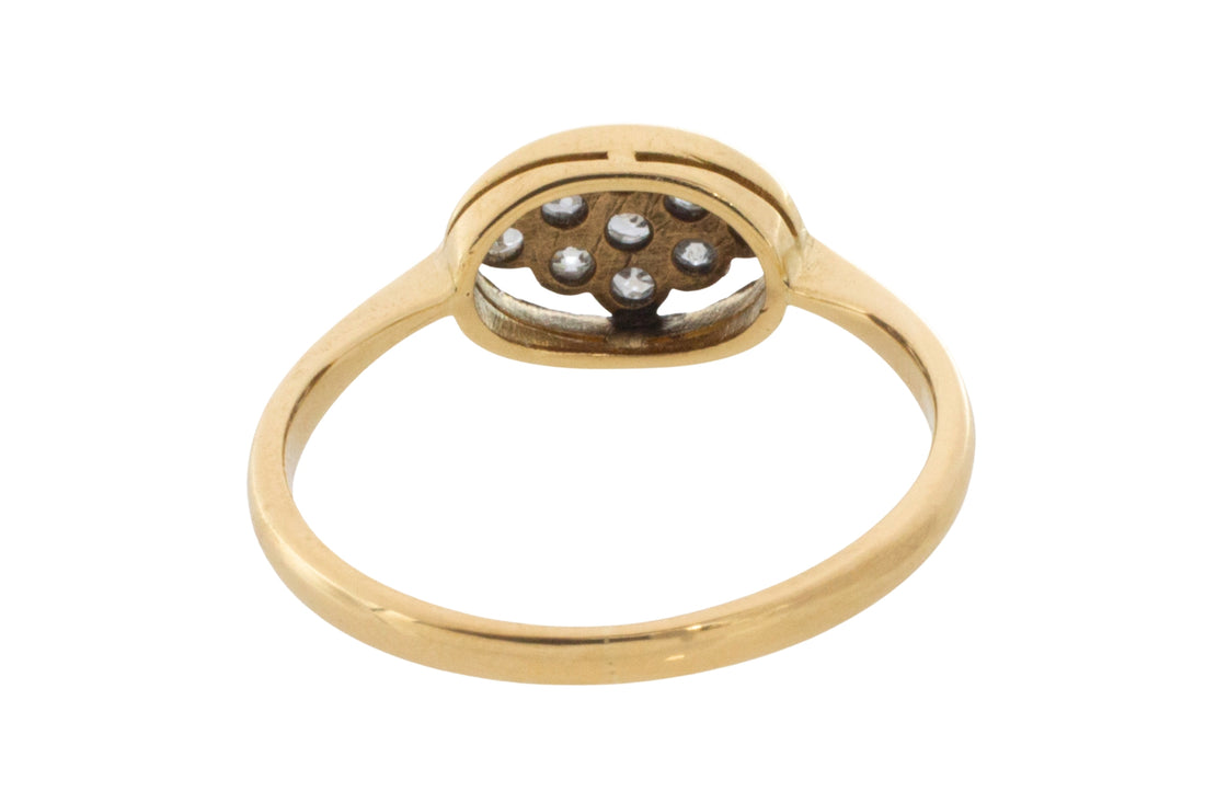 Edwardian old cut diamond ring-Antique rings-The Antique Ring Shop