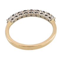 Diamond half eternity band