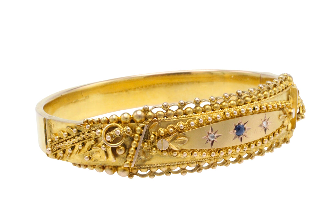Antieke scharnier armband uit 1919