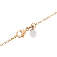 Rhodochrosiet en diamanten hanger van 18 karaat goud
