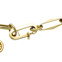 Vintage charm bracelet in 14 carat gold