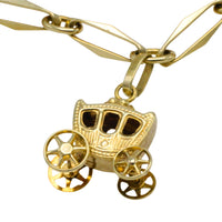 Vintage charm bracelet in 14 carat gold
