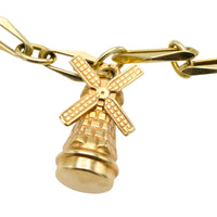 Vintage charm bracelet in 14 carat gold